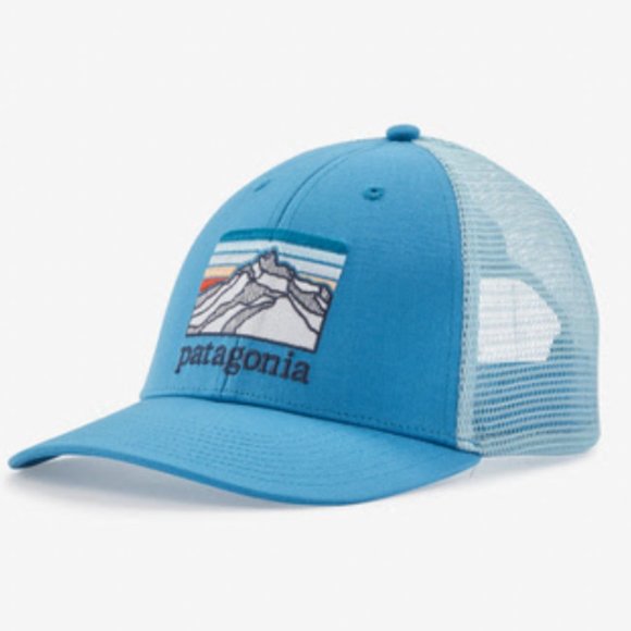 Patagonia Other - NWT Anacapa Blue Patagonia Line Logo Ridge Trucker Hat